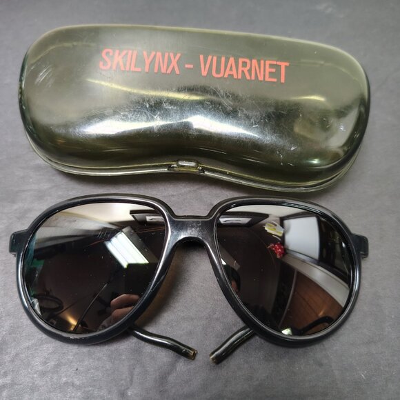 VINTAGE Vaurnet Skilynx Sunglasses Glacier Mountaineering Climbing Nylon France - Picture 1 of 11